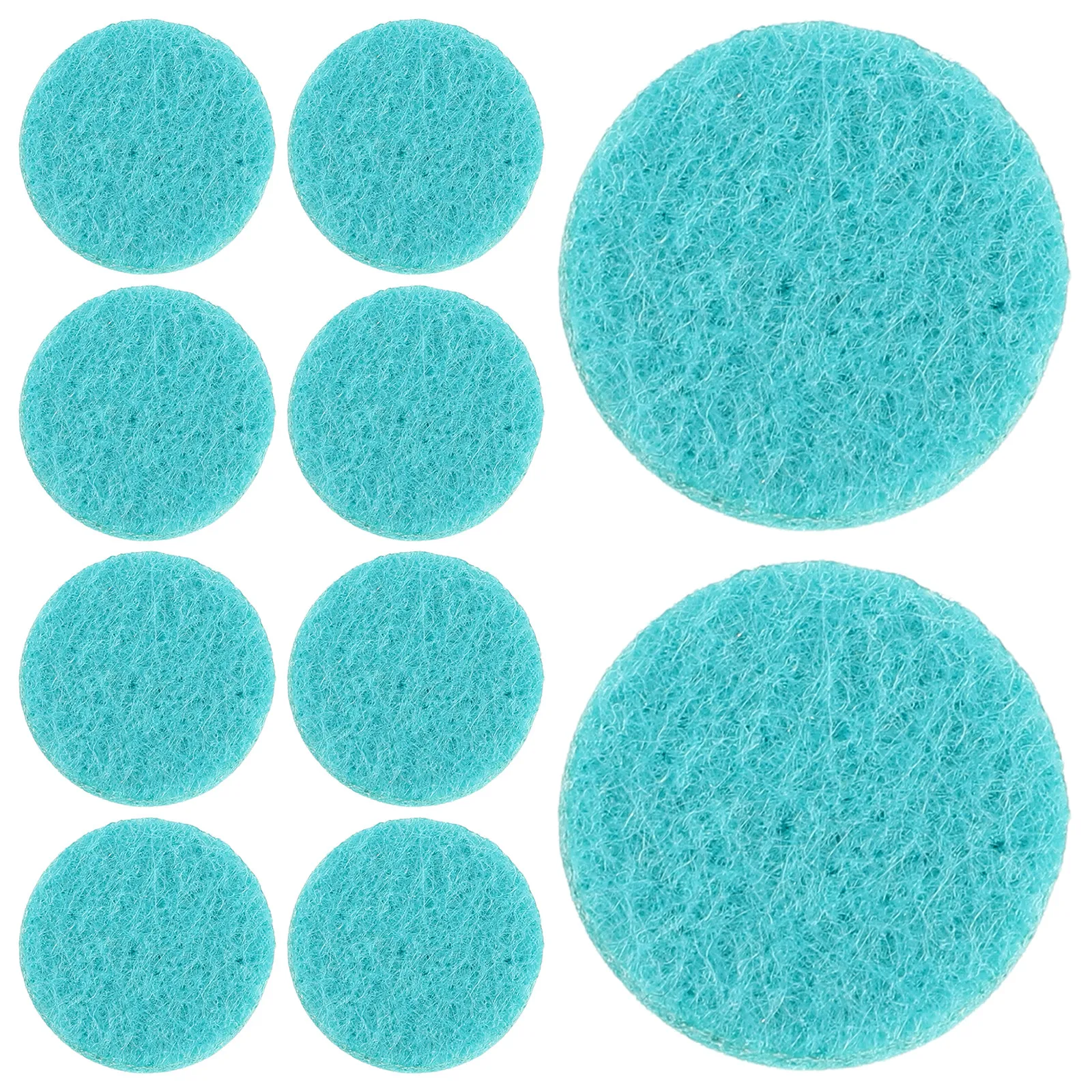 

50Pcs Compact Round Aromatherapy Refill Pads for Essential Oil Diffuser Pendant Locket Humidifier Car Clip Drawer Fragrance Pads