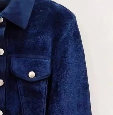 

2025 autumn and winter women's new lapel knitted sweater long sleeve winter warm clothes fashionable and elegant tops