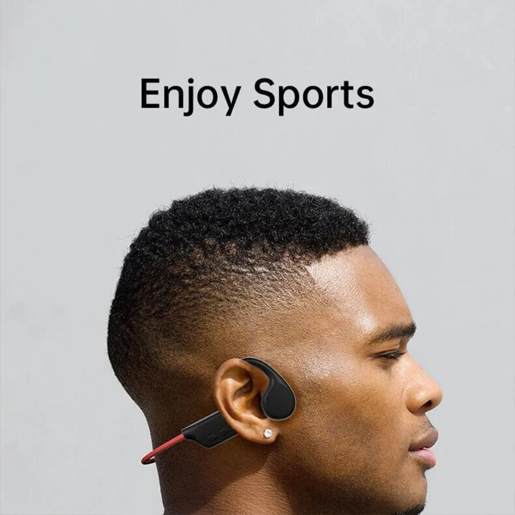 Swim Safely With IPX8 Waterproof Headphones Bone Conduction Technology Open-Ear Comfort Safety