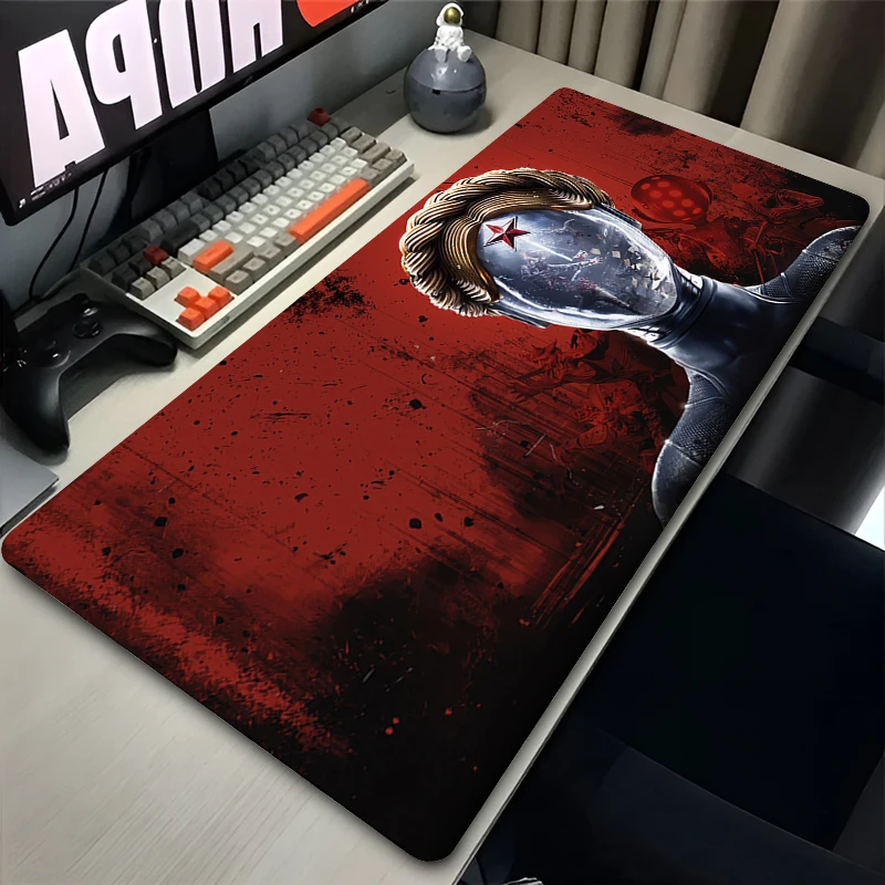 

Game Mouse Pad Office Laptop Atomic Heart HD Print Anime Mousepad Gaming Accessories Keyboard Pad PC Sexy Girl Rubber Desk Mat