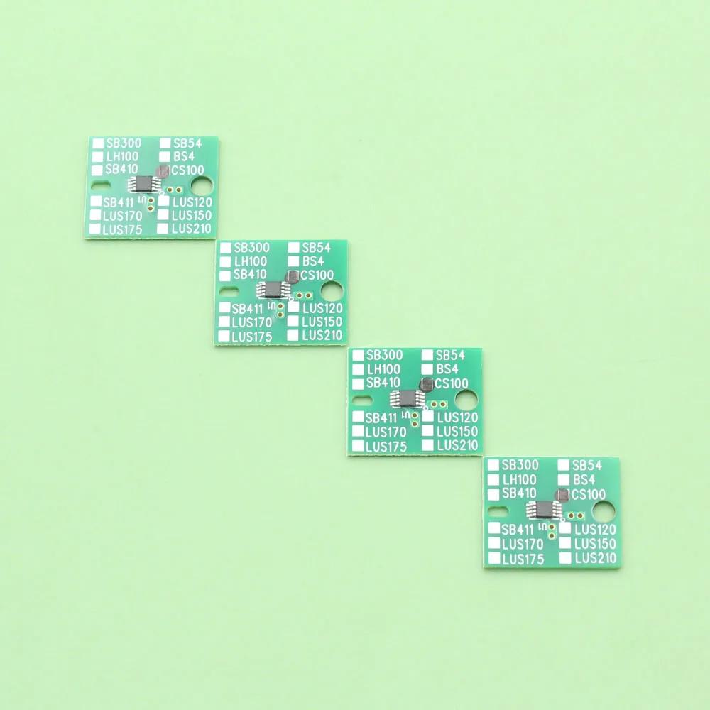 4pc/set 2L 2000ml CS100 One Time Chip For Mimaki SWJ-320-S2 SWJ-320-S4 Printer CS100 Chips C M Y K