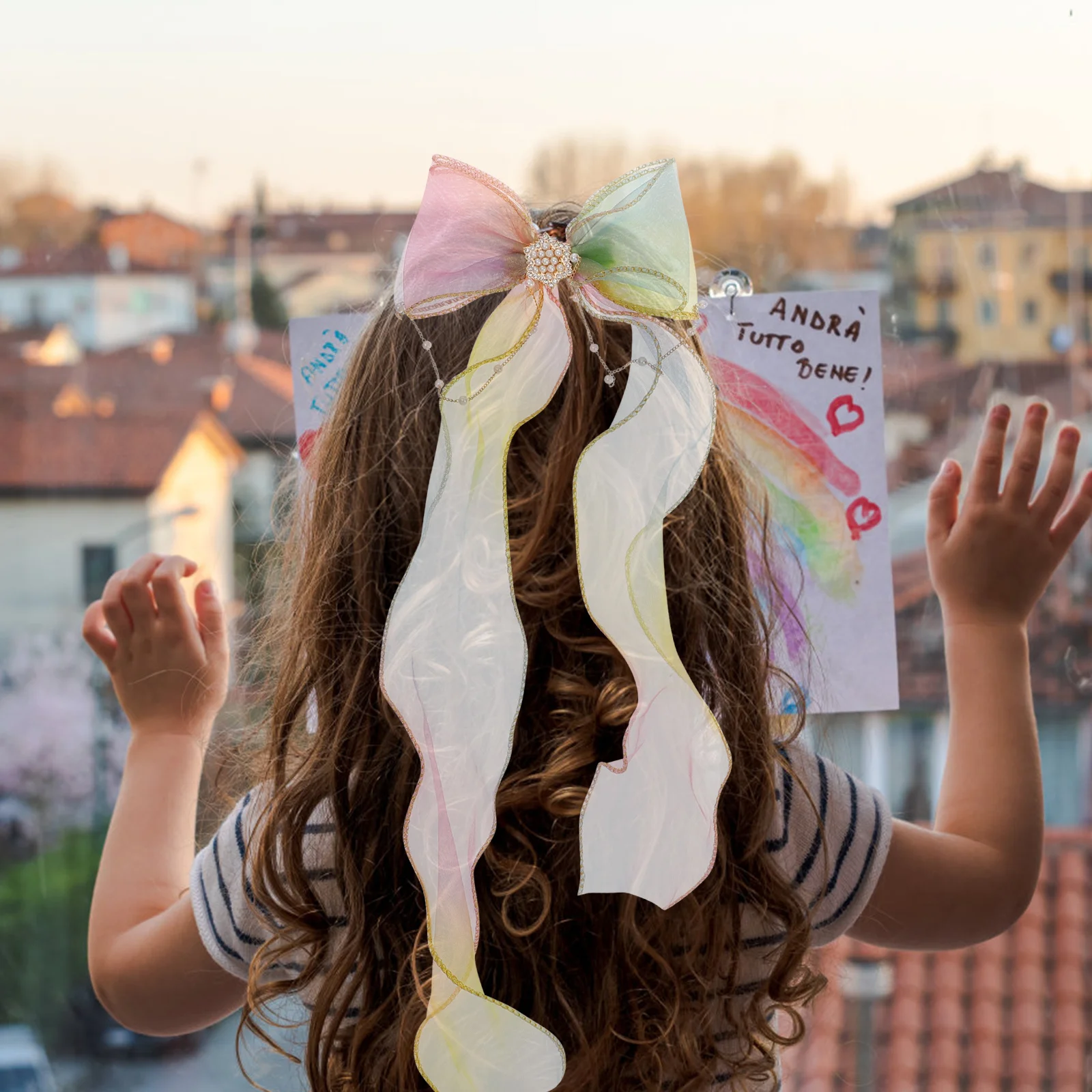 

2Pcs Ribbon Bowknot Hairpins Bow Barrette Hair Clips for Girls Hair Accessories Party Daily Bows for Girls Bowknot Hairpins