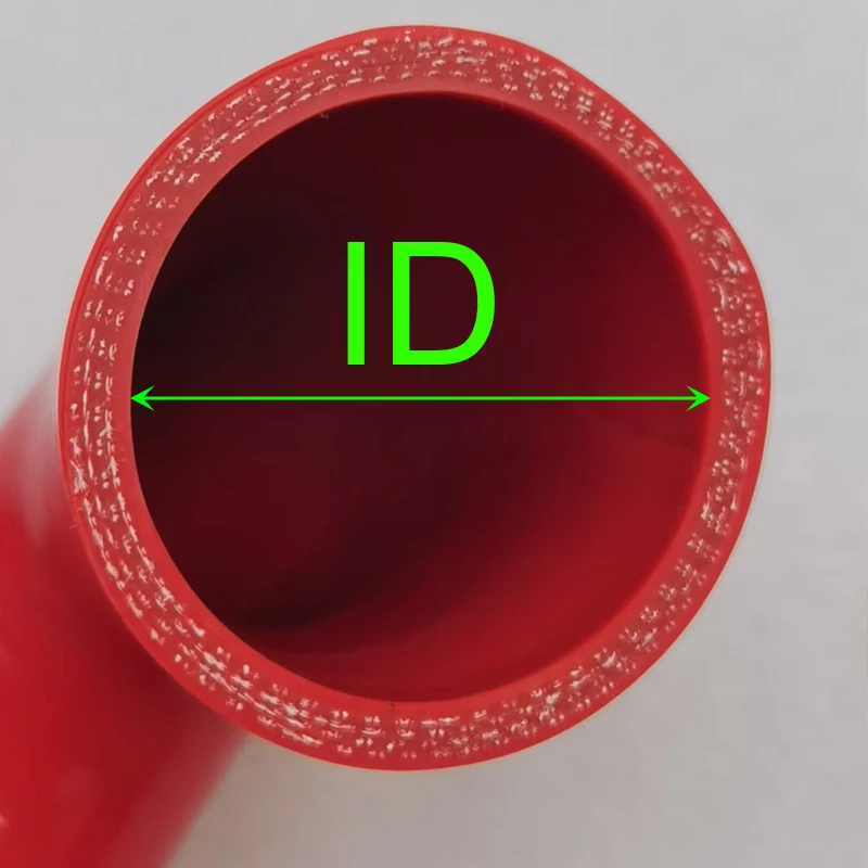 180 °   Siliconen Slang Slang Connector ID8-76mm Lengte100mm Auto Intercooler Turbo Inlaattraject Siliconen Pijp Koppeling