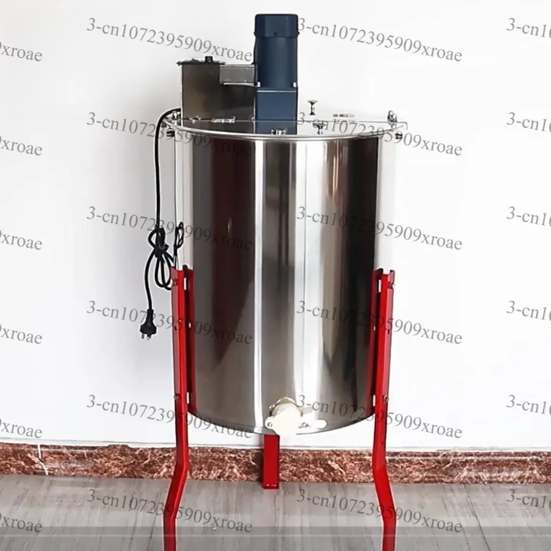 Certificate 4 Frame Automatic Honey Extractor Stainless Steel Honey Centrifuge Electric