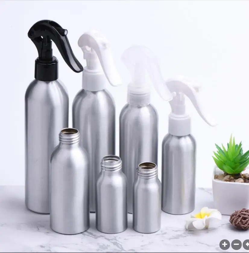 

250ml Aluminium metal bottle mouse shape mist sprayer pump facial toner perfume water oil toilet skin care cosmetic packing