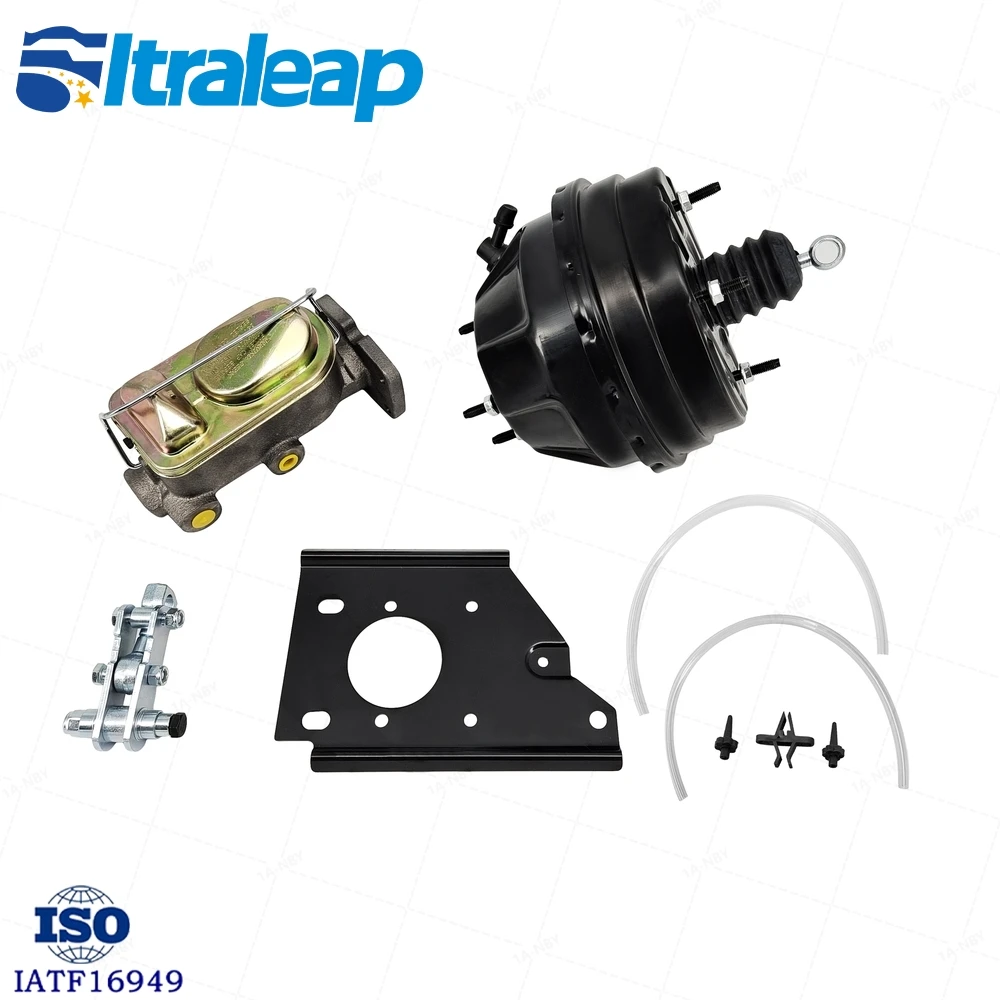 

8 Dual Power Brake Booster Master For 1966 - 1970 Mopar Dodge Charger Coronet