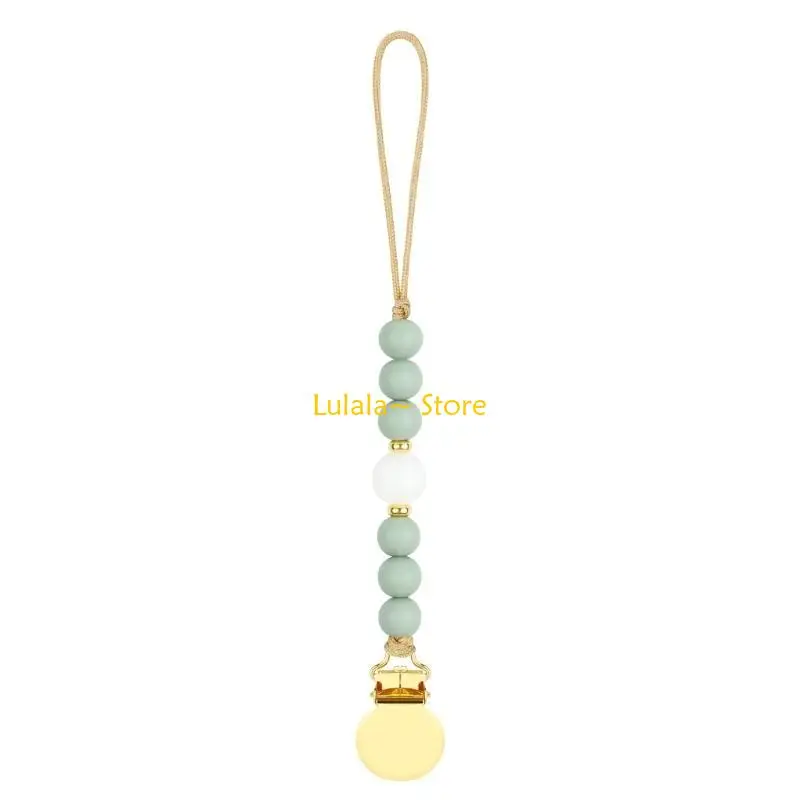 Y4QA Stylish & Functional Pacifier Leash Versatile Pacifier Chain Pacifier Clip Gift
