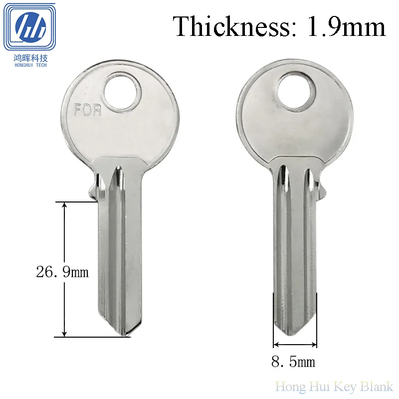 5-100 peças/lote Chave Virgem para Fechadura de Cilindro de Empilhadeira Yale, Ferramentas de Chaveiro, Cópia, Clonagem e Duplicação DIY para Portas de Casa