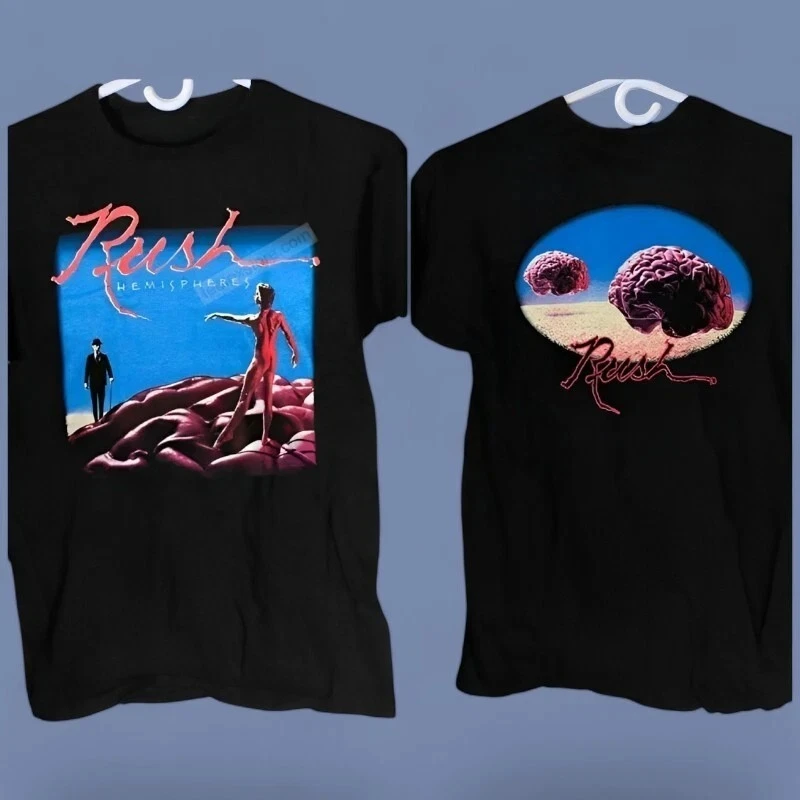 

2026 New Sale RUSH Band Hemispheres Album 1978 Shirt High-end Luxury Is for Both Men and Women Top y2k