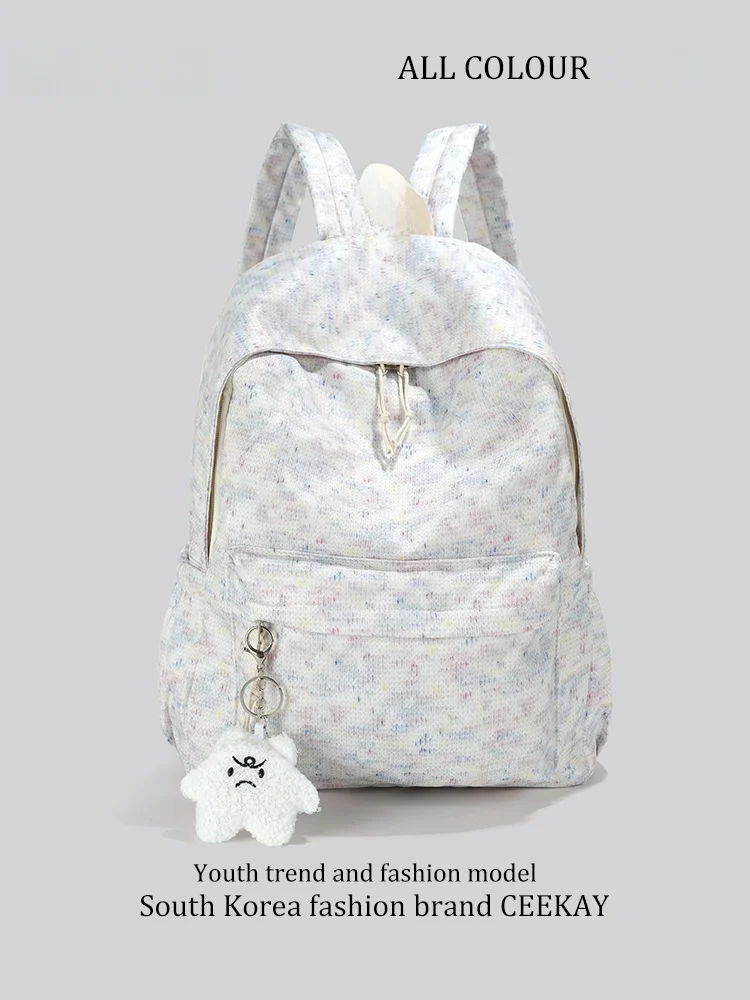 Ceekay Original Large Capacity Travel Backpack for High School And College Students Women's Sweet School Style Double Shoulde...
