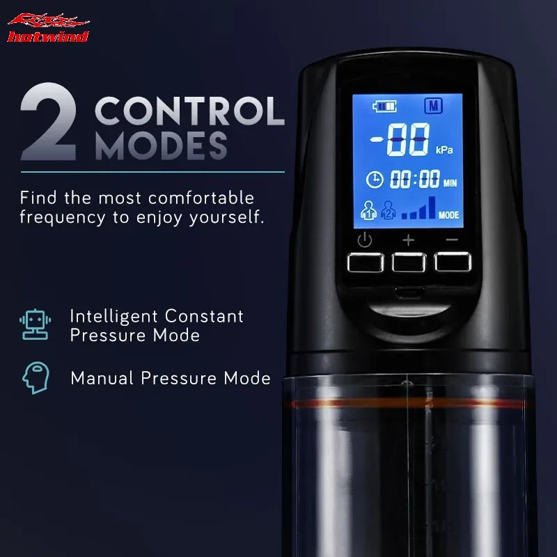 Automatic Electric Penis Pump For Penis LCD Vacuum Men Masturbator Male Enlargement Sexy Toys