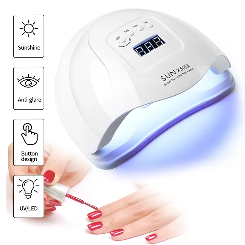 

Nail Lamp 90/72/36W Nail Dryer LED Lamp for Curing All Kinds of UV Gel/Polish/Varnish with Timer Auto Sensor of Manicure Tool