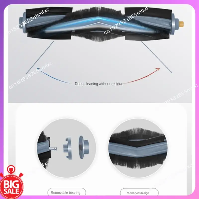 

Big Deal Accessories Kit For Yeedi Floor 3 Station Robot Vacuum Cleaner Main Side Brush Mop Rag Cloth Replacement Spare Parts Ac