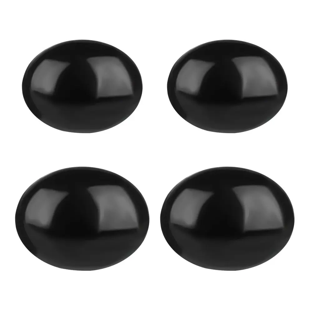 100pcs/bag Black Safety Oval Nose 4X5MM/5X7MM Plush Doll Eyes Stuffed Doll Eyes Safety Oval Nose Animals Noses Accessories — zdjęcie 5