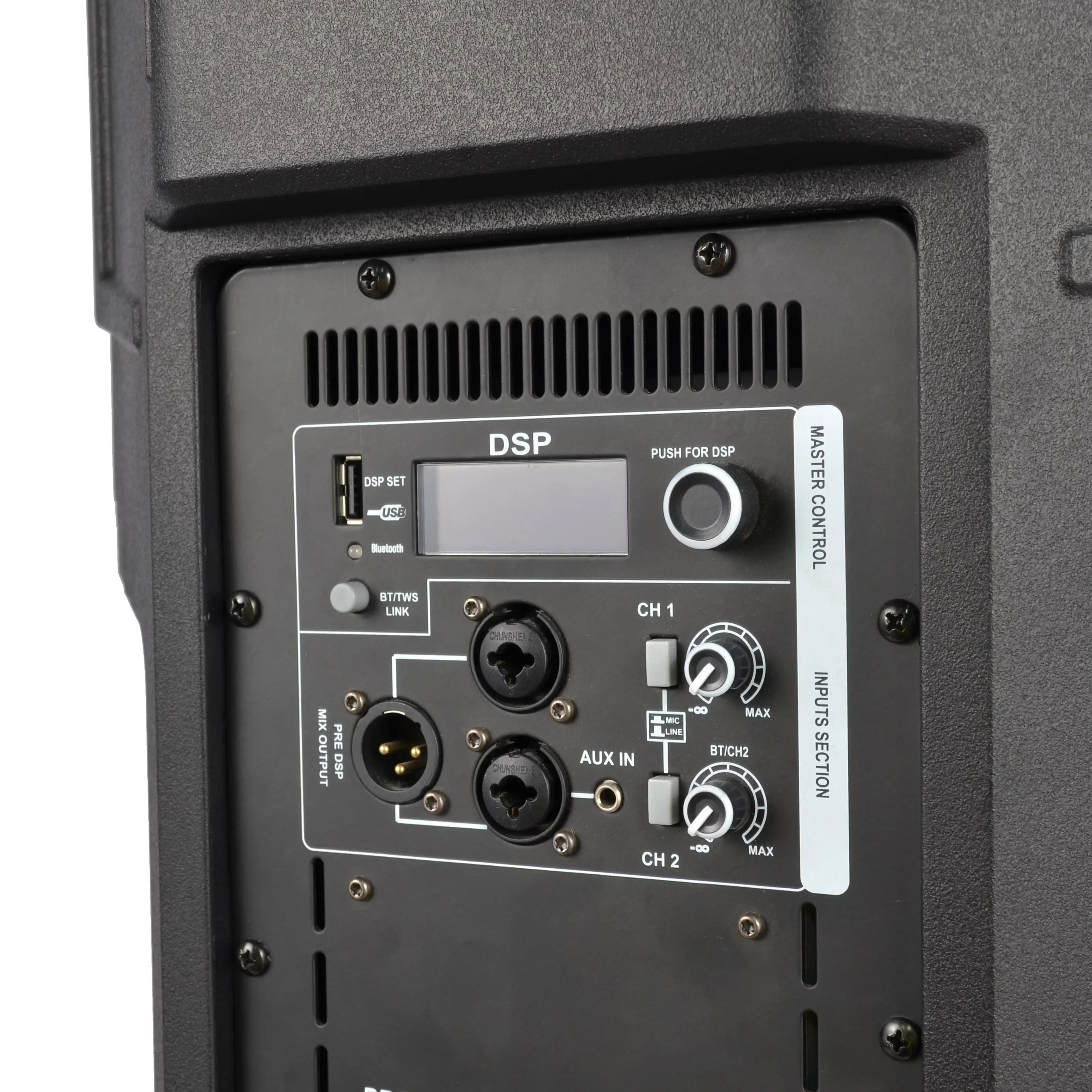 نظام مكبرات الصوت "Acuracy Pro Audio CBN15D3H البلاستيكي مقاس 15 بوصة للحفلات المنزلية dj بالطاقة pa صندوق مكبر صوت احترافي نشط مقاس 15 بوصة #3