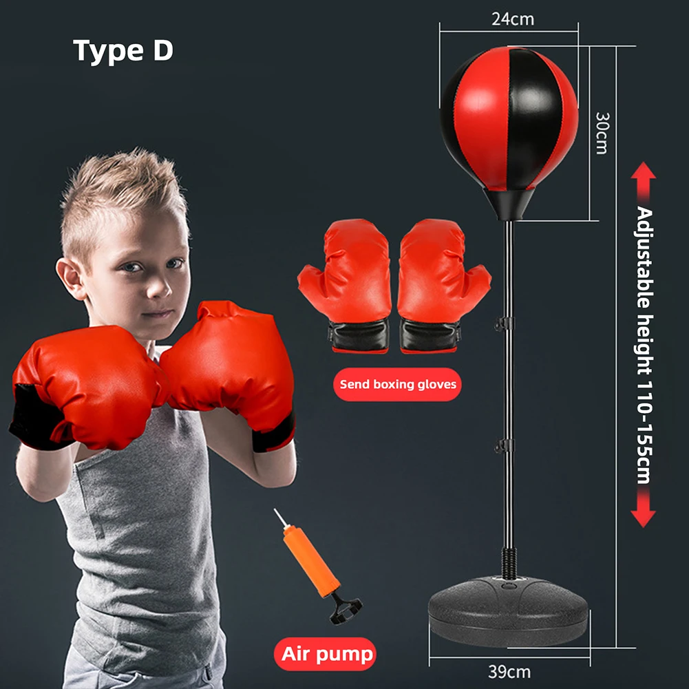 High Elastic Spring Punching Bag For Kids Durable Suction Cup Stand For Kids Boy Girl