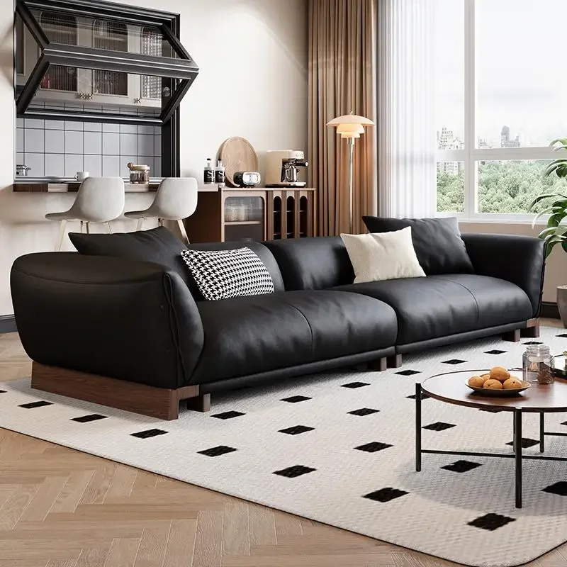 

retro straight row sofa, cloud sofa
