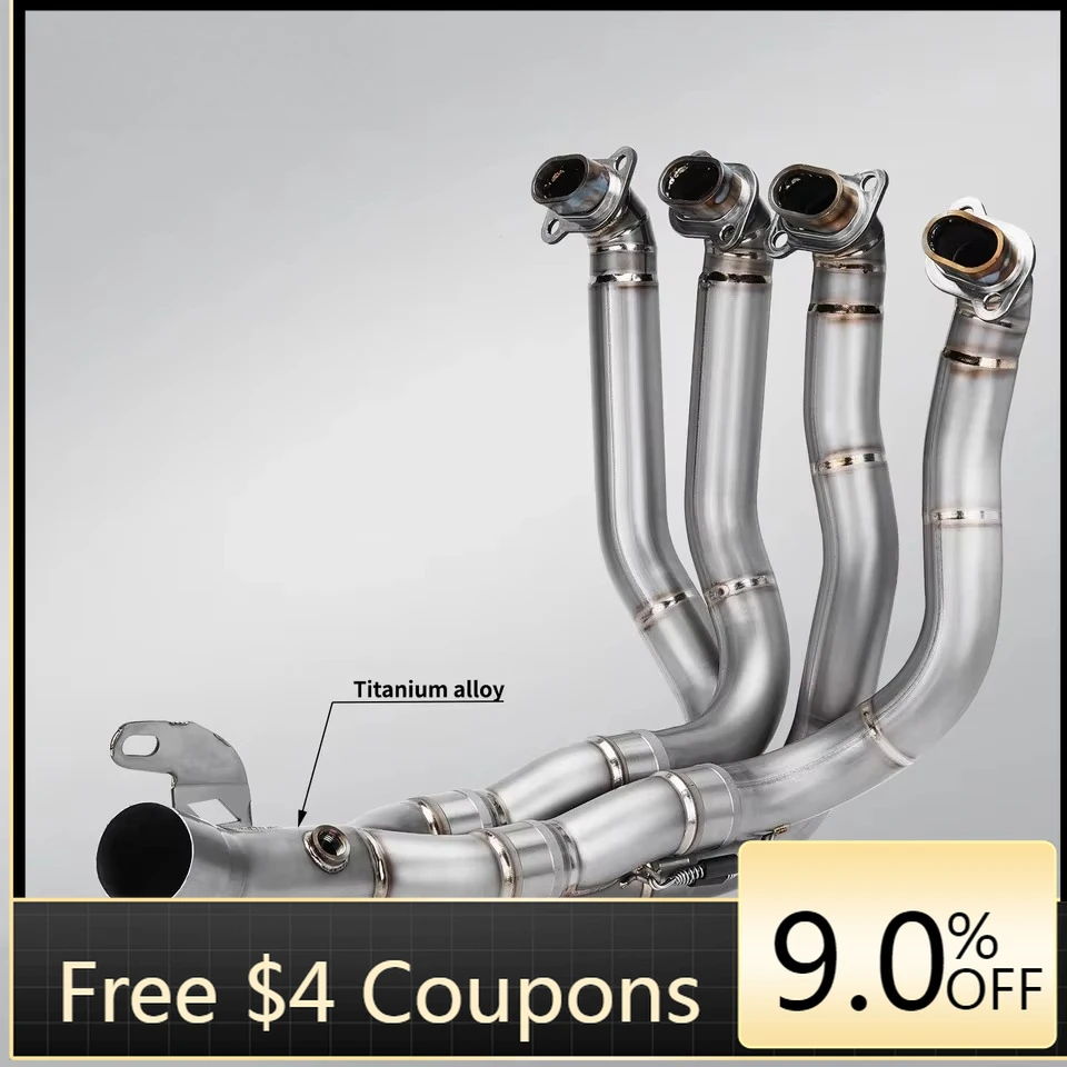 

STLF Kawasak Ninja H2 H2R Titanium Alloy Exhaust System Full Section and Carbon Modification for 2015-2023 Models