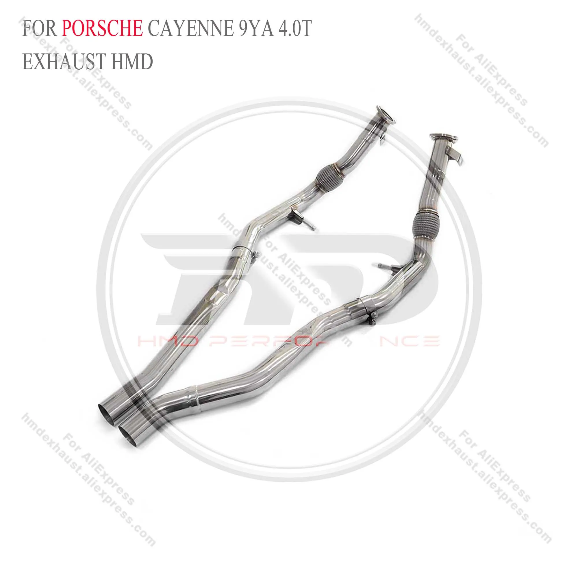 

HMD Exhaust System Stainless Steel Performance resonant tube for Porsche macan turbo 3.6T