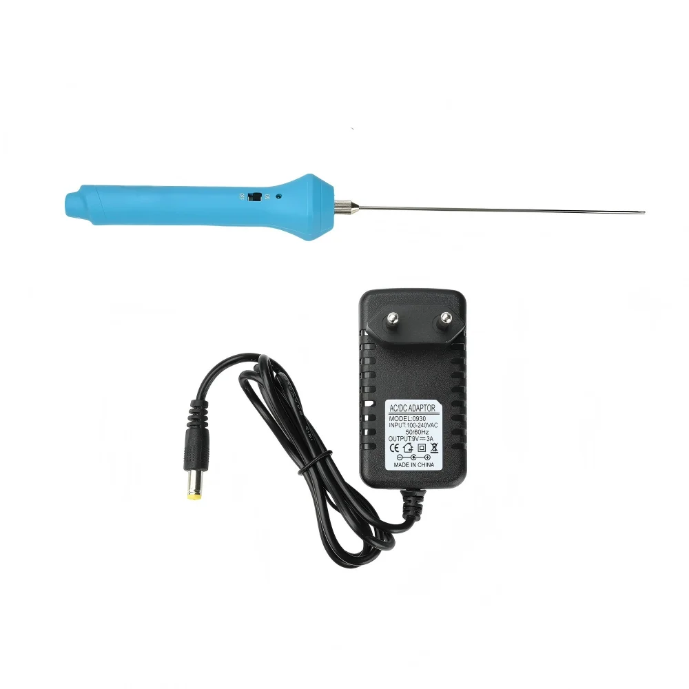 AC220V Hot Wire Foam Cutter Pen ON/OFF Switch 12V Electric Hot Knife Foam Pearl Cotton Fabric Cutting Tool with Power Light
