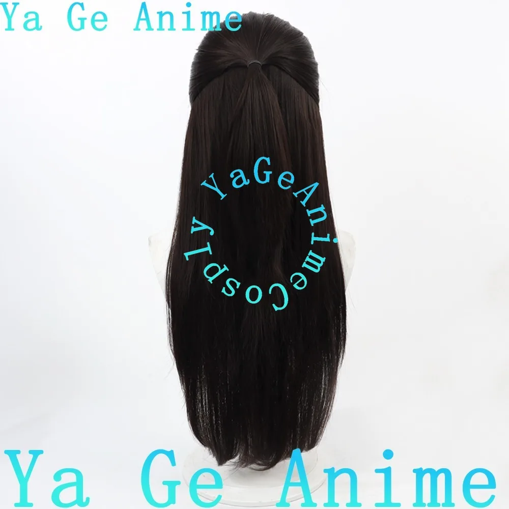 Ya Ge Anime Store الأزرق الأرشيف Airi Kurimura شعر مستعار تأثيري ألعاب أنيمي هالوين كرنفال حفلة الشعر الاصطناعية مقاومة للحرارة
