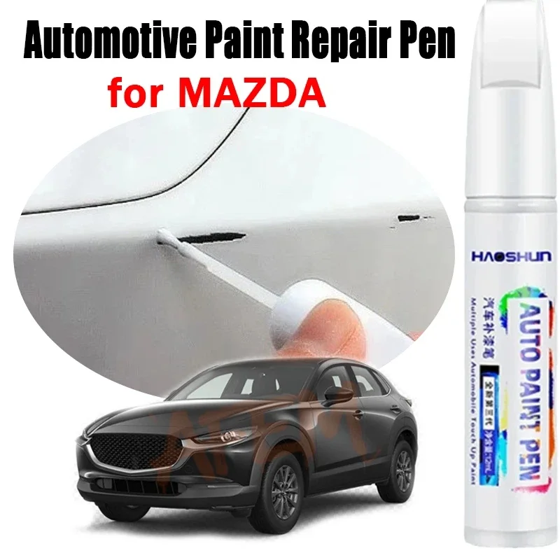 Automotive Paint Repair Pen For MAZDA CX3 CX5 CX9 CX30 CX50 CX60 CX90 Touch-Up Pen Scratch Remover Car Paint Care Accessories