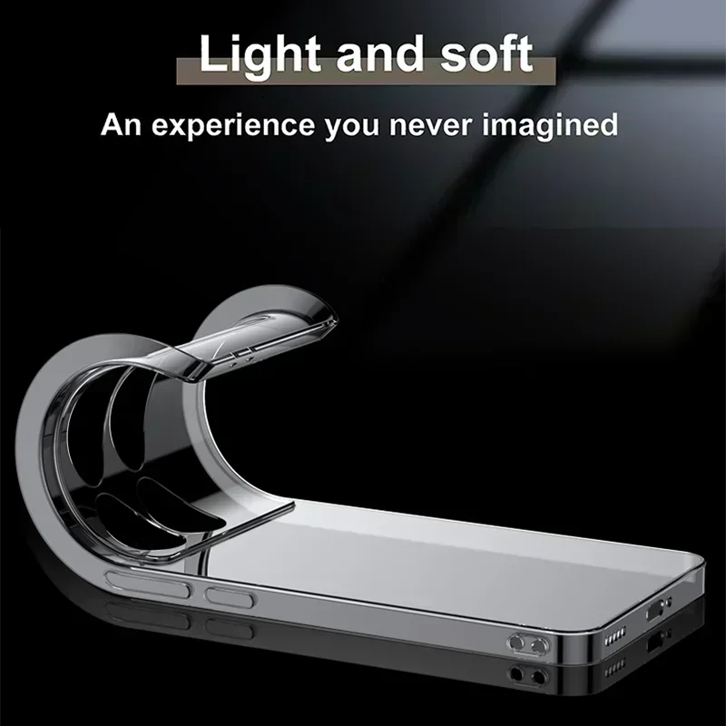 Étui souple ultra-mince pour Xiaomi POCO M6 M5 figurine M3 X6 X5 tage bery F5 F4 F3 ightPRO, transparent, en silicone, cristal, protection solide pour documents