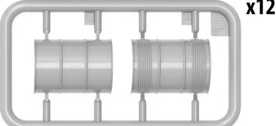 MINIART 35615 1/35 Scale Modern Oil Drums 200L