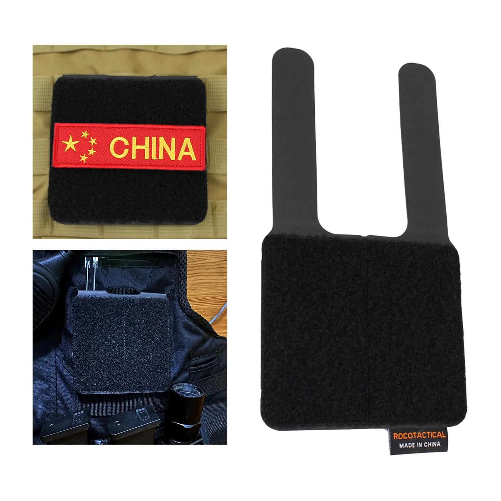 Morale Patch Board Nylon Molle Attachment DIY for Clothes Accessory Bags Backpack