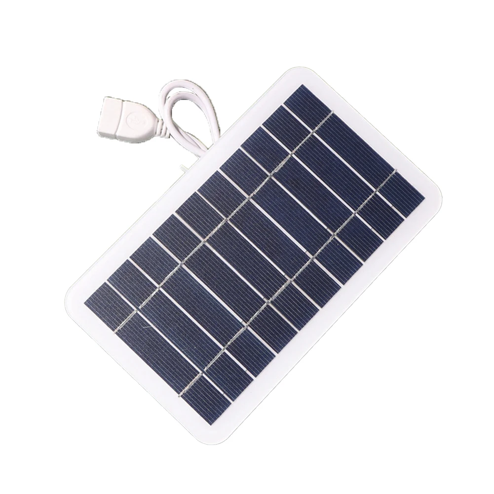 Features Camping Fast Phone Charging Efficient Charging Lightweight Outdoor Use Polysilicon Solar Charger Panel