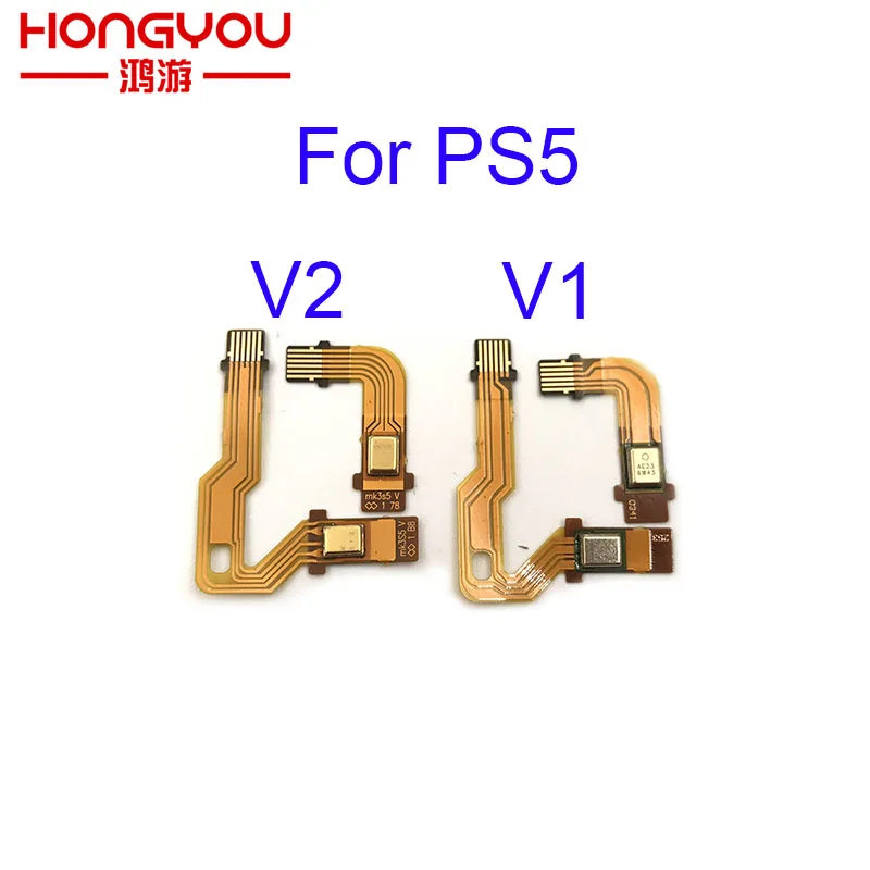 Microphone Flex Cable Replacement For PS5 Handle Inner Mic Ribbon Cable For PS5 V1 V2 Controller