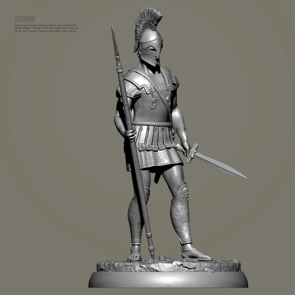 38mm 50mm 75mm Resin Soldier model kits figure colorless and self-assembled （3D Printing ） TD-6150/3D