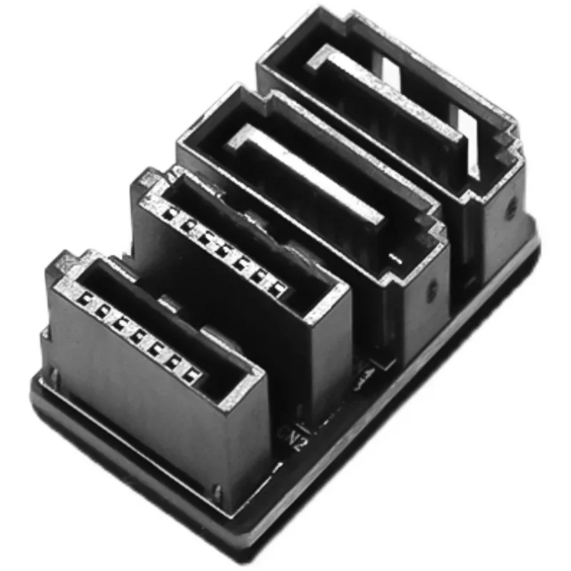 

On The Motherboard Side There Is A 180 Degree Adapter Card with A Reverse Connection Socket for The Steering Head
