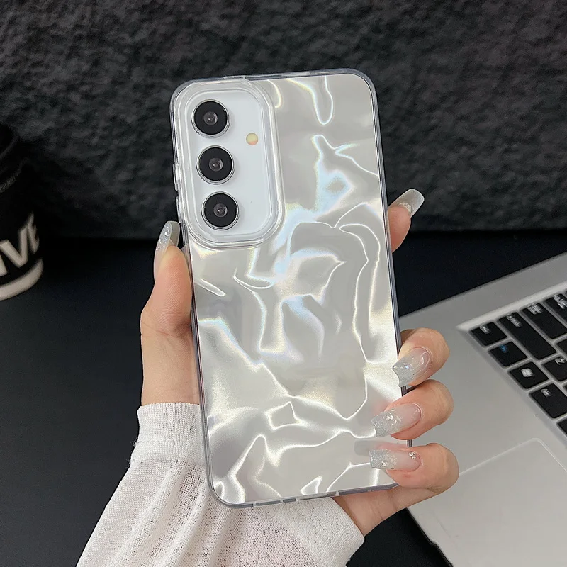 Luksusowe etui laserowo matowane do Samsung Galaxy S26 S25 S24 Ultra S23 S24 FE A57 A17 A55 A15 A16 A35 A25 A56 5G, twarde etui na telefon z PC — zdjęcie 6