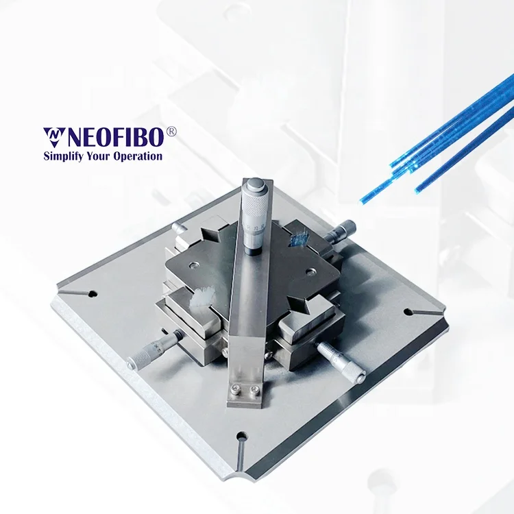 Neofibo Bare Fiber Array Polishing Fixture Capacity Max 900pcs In One Cycle Fiber Optic Multi Fiber Polishing Jig