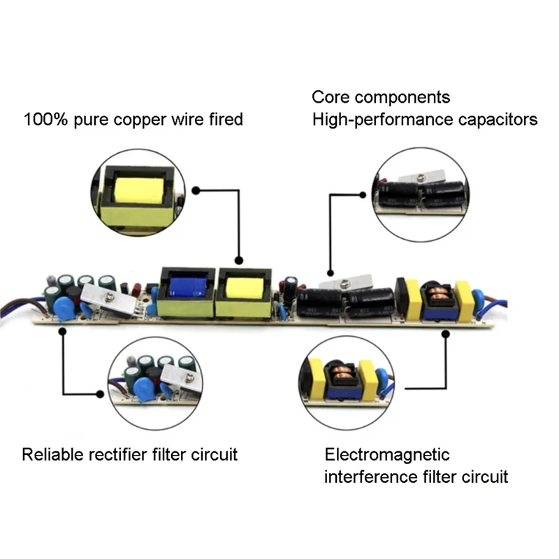 Imagem -05 - Impermeável Led Power Supply Strip Light Transformer Projectores Driver Ip67 12w 20w 30w 36w 45w 60w 220v a 12v