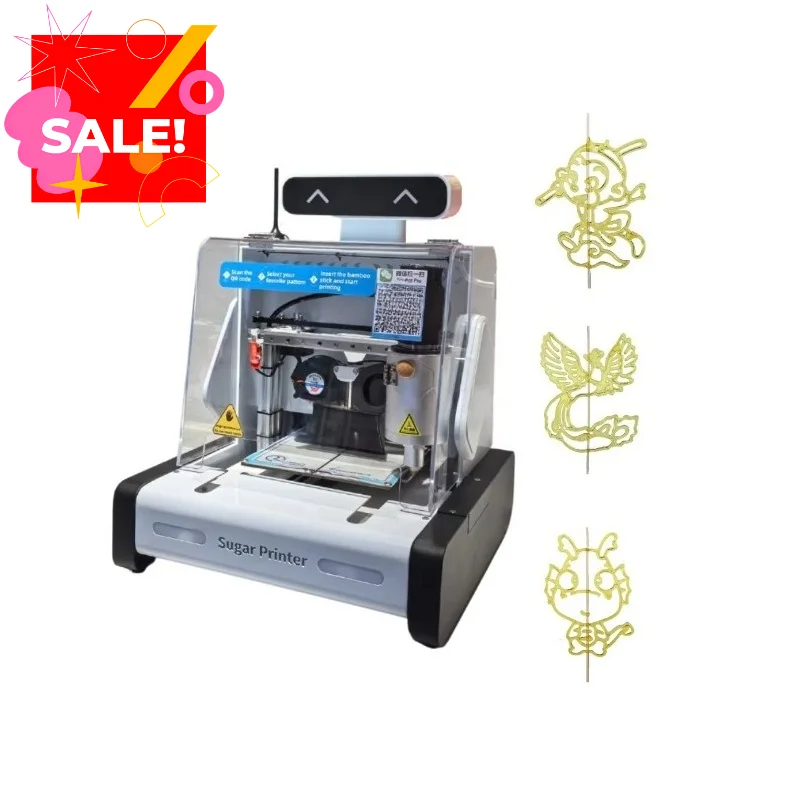 Forming Other Melting Snack Commercial Candy Machines Machine 3d AI Sale Snacks Sugar Painting Printer Customized