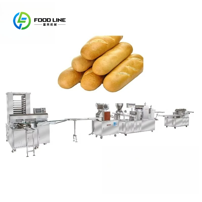 Customized French Baguette Bread Forming Machine Nuts Stuffed Bread Production Line High Efficiency Industrial Bakery Equipment