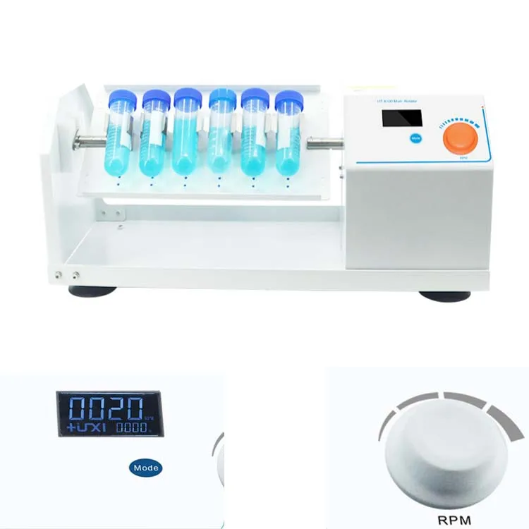 HT-X100 1.5ml-50ml Test Tube Lab  Shaker /Vertical Rotating Test Tube Mixer/Rotary Shaker for sale