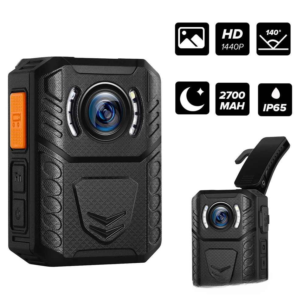 X3H1 Portable Law Enforcement Instrument 1440P 2K Video Body Camera