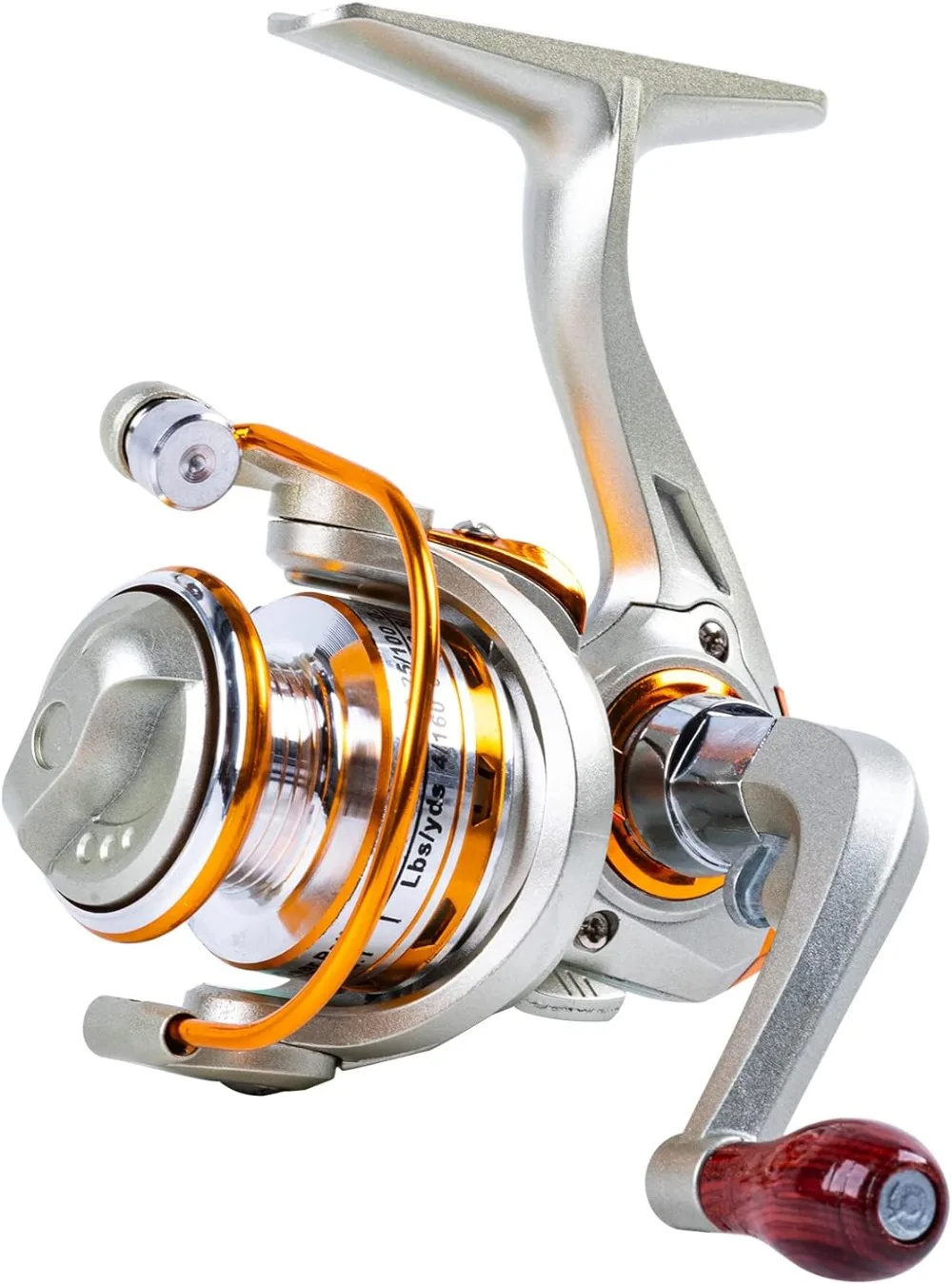 Goture Ice Fishing Reel 9+1 Bearing Mini Spinning Fishing Reel 5.2:1 High Speed CNC Aluminum Spool Freshwater Fishing Reel