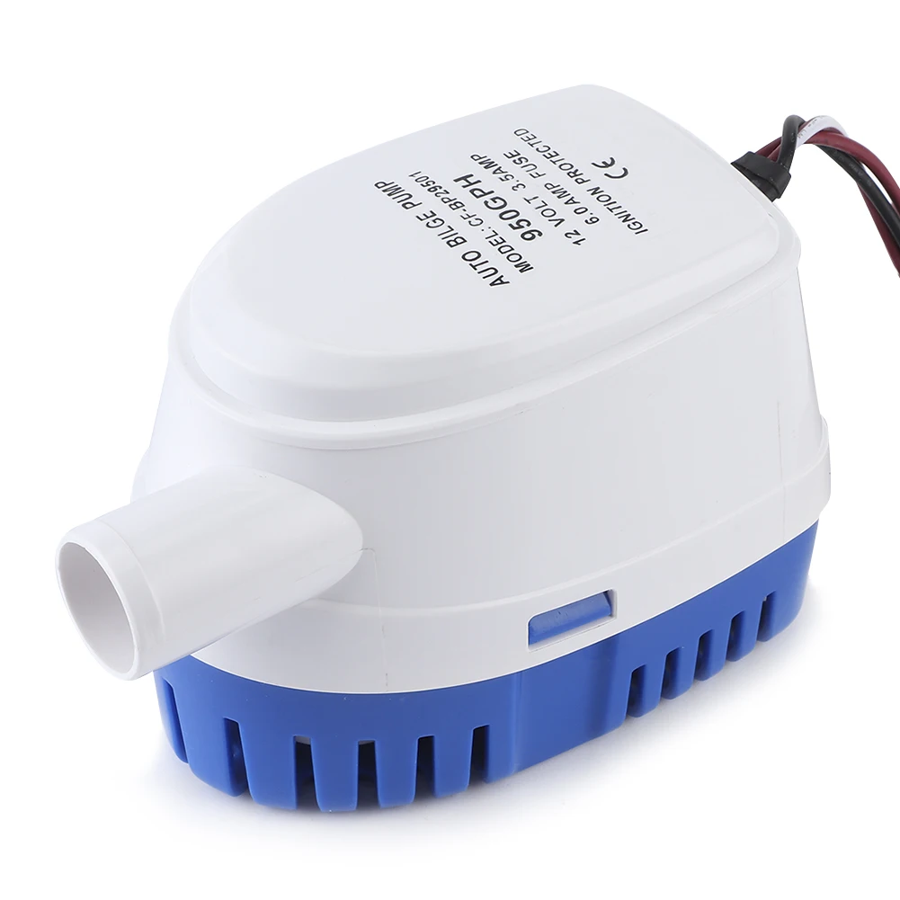

12V 950gph Automatic Submersible Bilge Pump Marine Boat Accessory