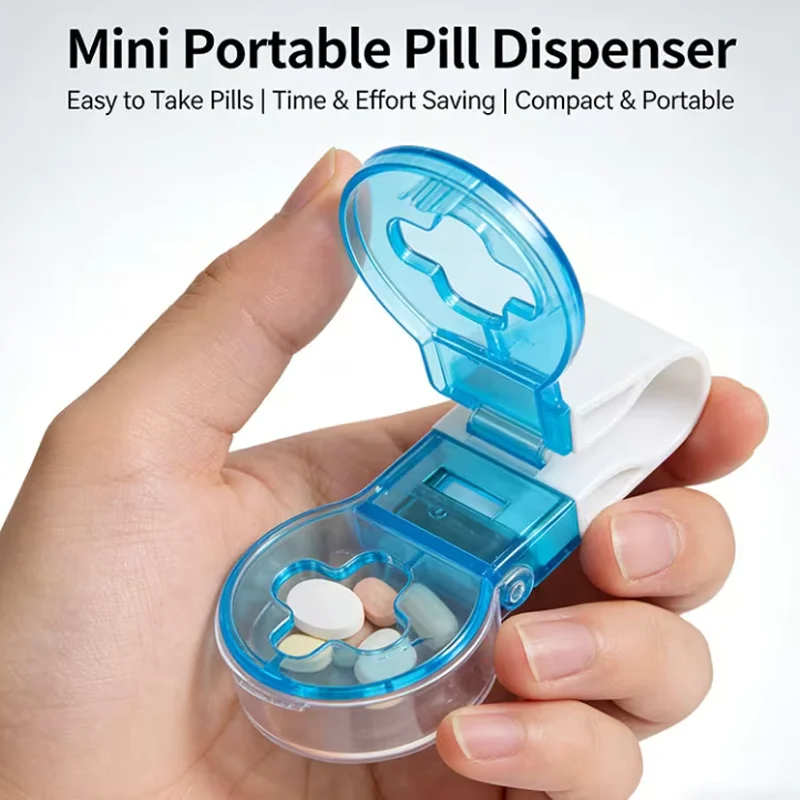 

Портативный набор инструментов для извлечения таблеток - 1 эргономичный открыватель блистерных упаковок + 100 спиртовых салфеток для гигиенического удаления лекарственных препаратов