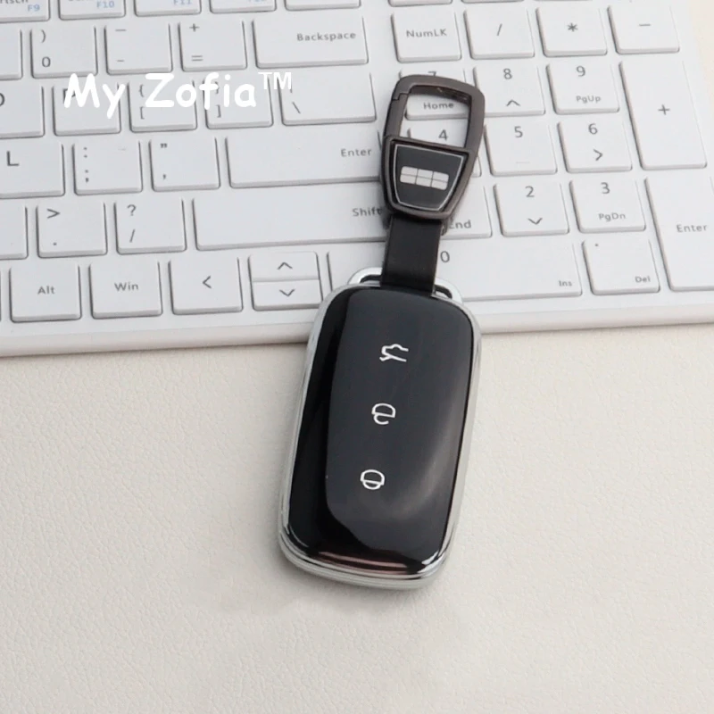 Car Key Case Cover for Geely Galaxy L7 Keycase 24 L6 MAX 1.5T Plus AIR PRO EX5 max E8 E5 Original Car Key Protection Shell
