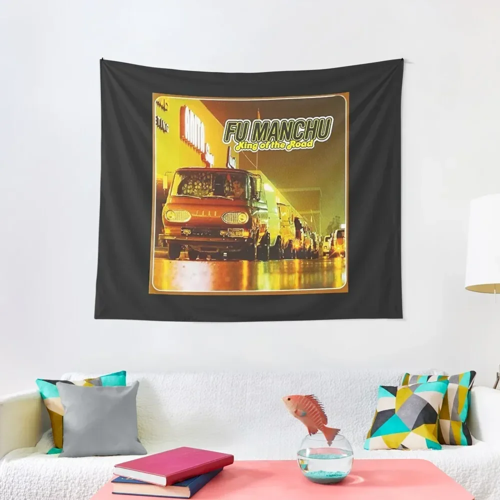 

KING OF THE ROAD Tapestry Living Room Decoration Aesthetic Room Decor Wall Art Room Decor Aesthetic Tapestry