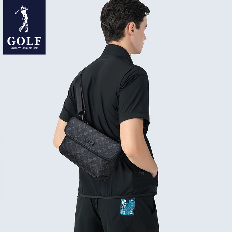 Sac à bandoulière GOLF pour hommes, sac à dos Postman, vêtements de travail de marque Old Flower Chimbrand, nouveau sac lancé pour les affaires et les loisirs, 2023