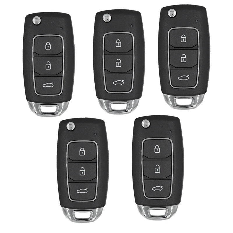 

Universal Remote Key Wire Remote Key Fob 3 Buttons For Hyundai Type For VVDI Key Tool 5Pcs/Lot For Xhorse XKHY05EN