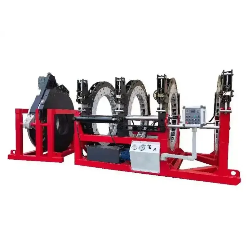 سعر تنافسي 63 مم إلى 630 آلة لحام بعقب HDPE اليدوية لخط أنابيب البولي ايثيلين