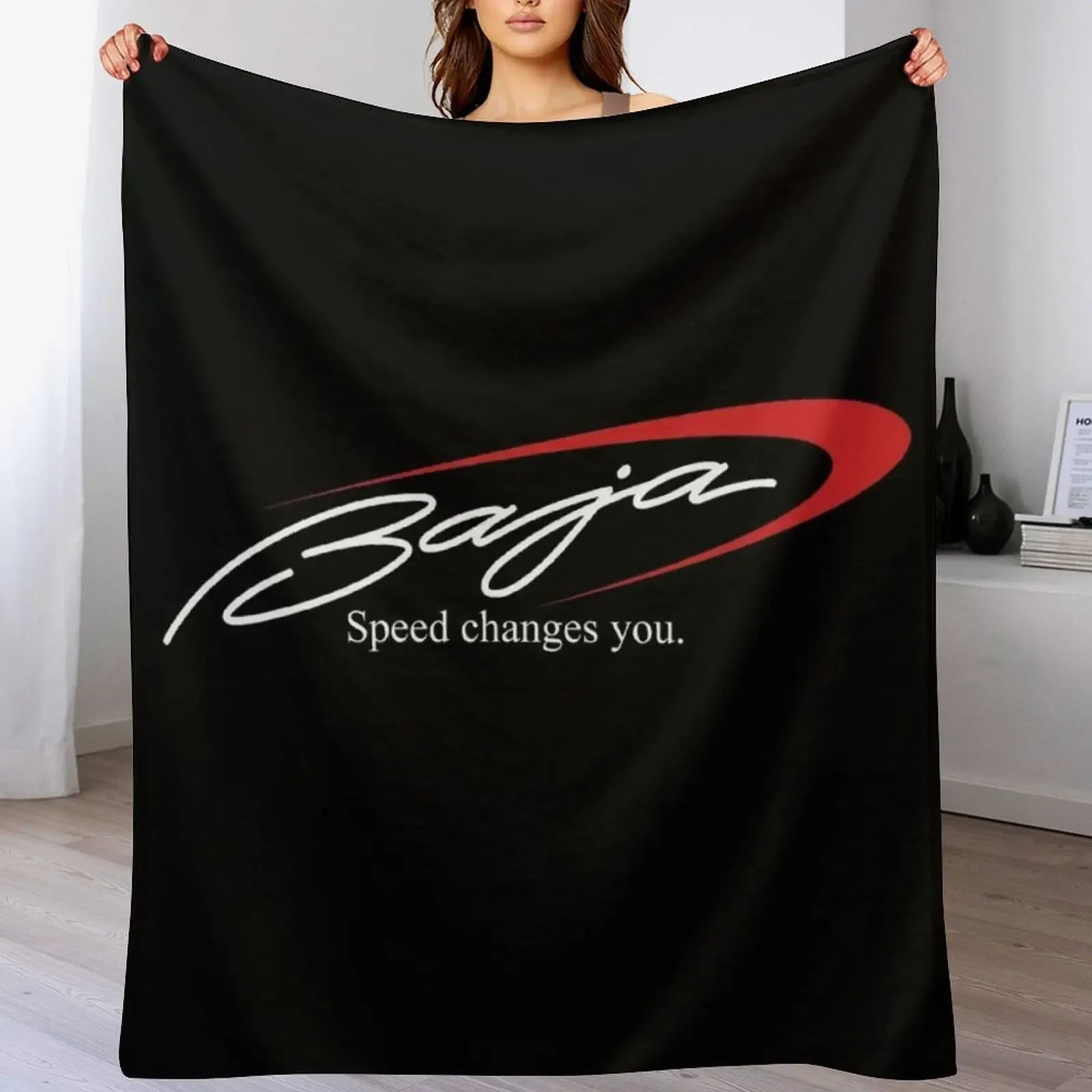 

Baja Boats Logo Throw Blanket Quilt Plaid Sofas Sofa Throw Blankets