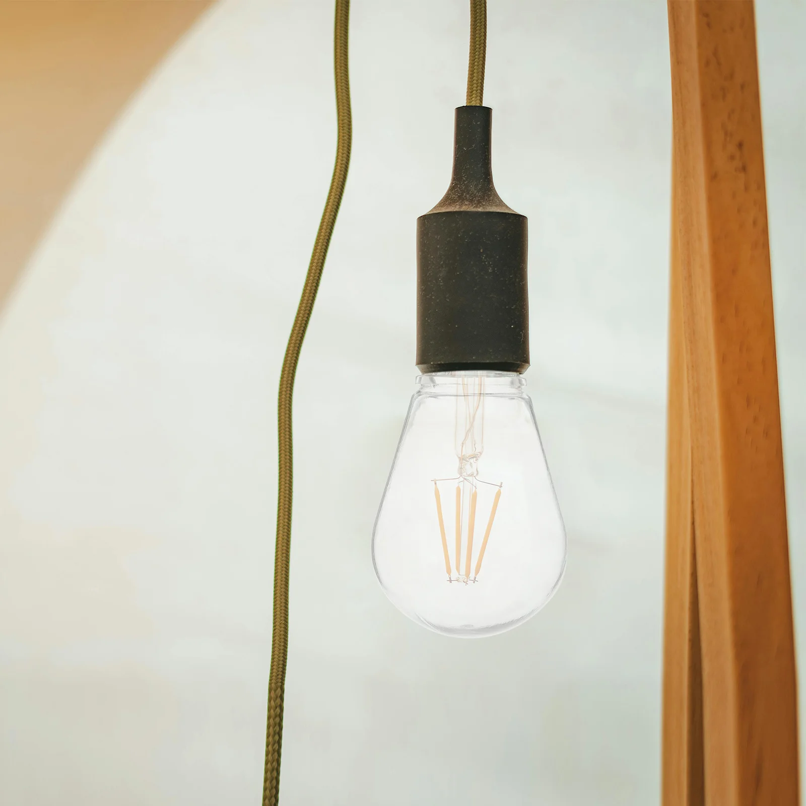 30 pezzi copri lampadine trasparenti E27 gabbie per lampadine in plastica per luci a corda copertura diffusore resistente al calore illuminazione decorativa
